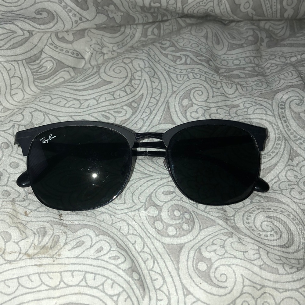 raybans metal frame wayfarer